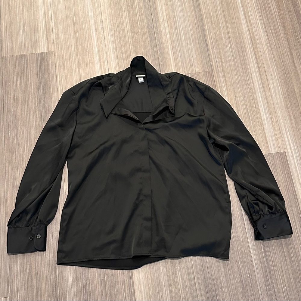 a new day Black Blouse